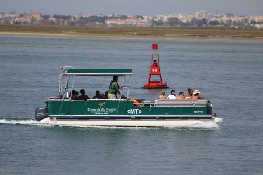 From Faro: 2-Island, 2-Stop Ria Formosa Catamaran Tour - Stop 2: Ilha do Farol for lighthouse island life