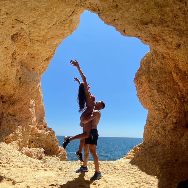 From Faro: Benagil, Algar Seco, 7 Hanging Valleys, & Marinha - Included gear that actually matters on the coast