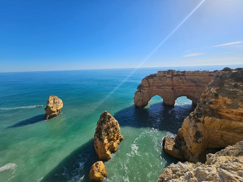 From Faro: Benagil Cave, Marinha Beach, Algar Seco & More - Benagil Cave from above: what you can see with today’s rules