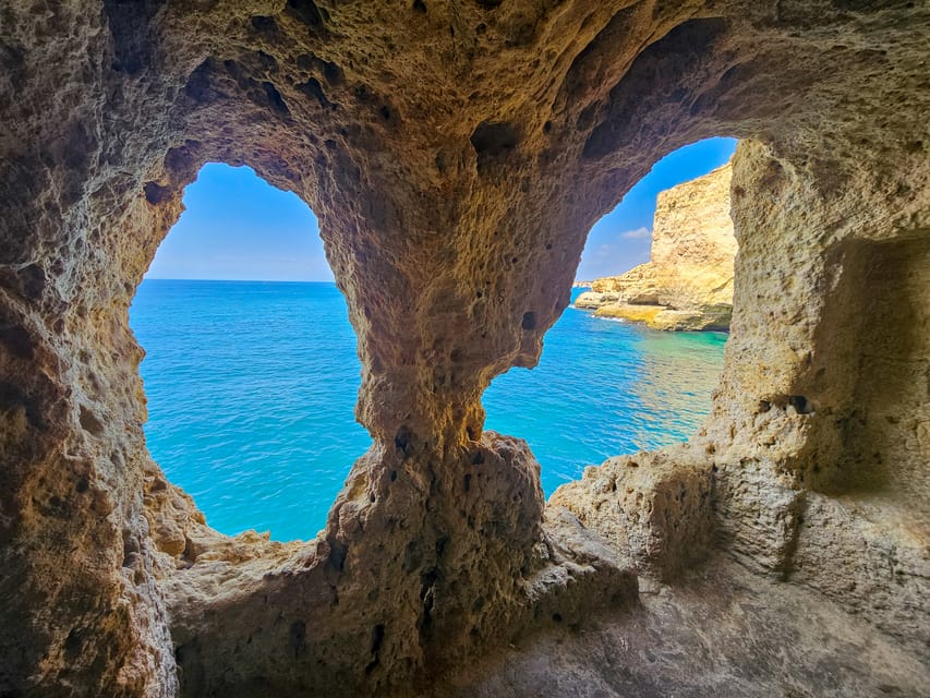 From Faro: Benagil Cave, Marinha Beach, Algar Seco & More - Secret caves and grottos: when extra exploring is worth it