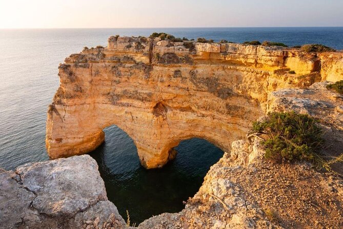 From Faro: Benagil Cave, Marinha & Carvoeiro Full-Day Tour - Algar Seco Rock Formations and the Optional Cliff Jump