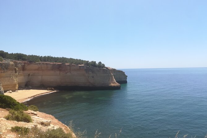 From Faro: Benagil Hiking Cliffs and the 4 Treasure Experience - Algar Seco Carvoeiro: Caves, Rocks, and Dazzling Views