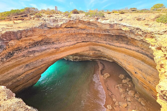 From Faro: Visit Benagil Cave, Marinha Beach, Algar Seco & More - Algar Seco: Cliff-Top Views and the Best Photo Angles