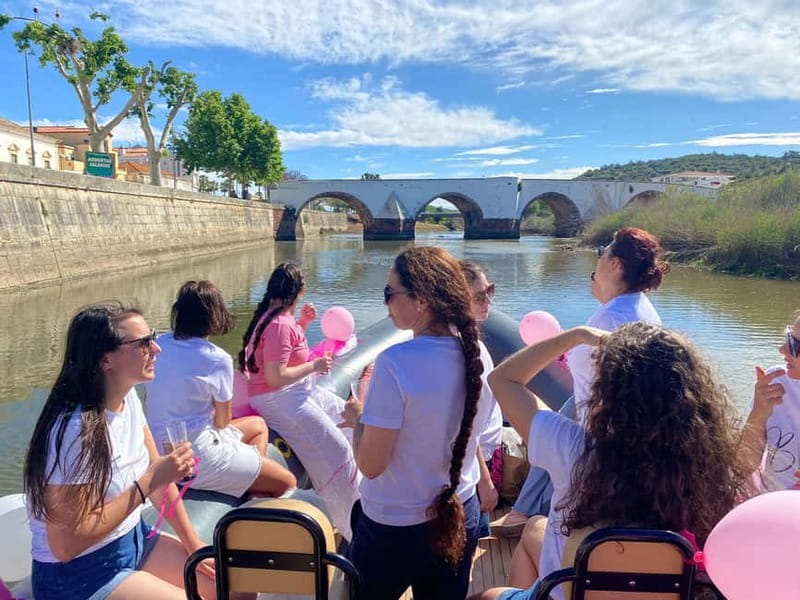 From Lagoa: Visit Silves Town by Boat with Hop Off & Hop On - The boat experience: small group comfort and real safety
