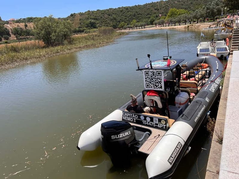 From Lagoa: Visit Silves Town by Boat with Hop Off & Hop On - Stop in Silves: medieval walking time, at your pace