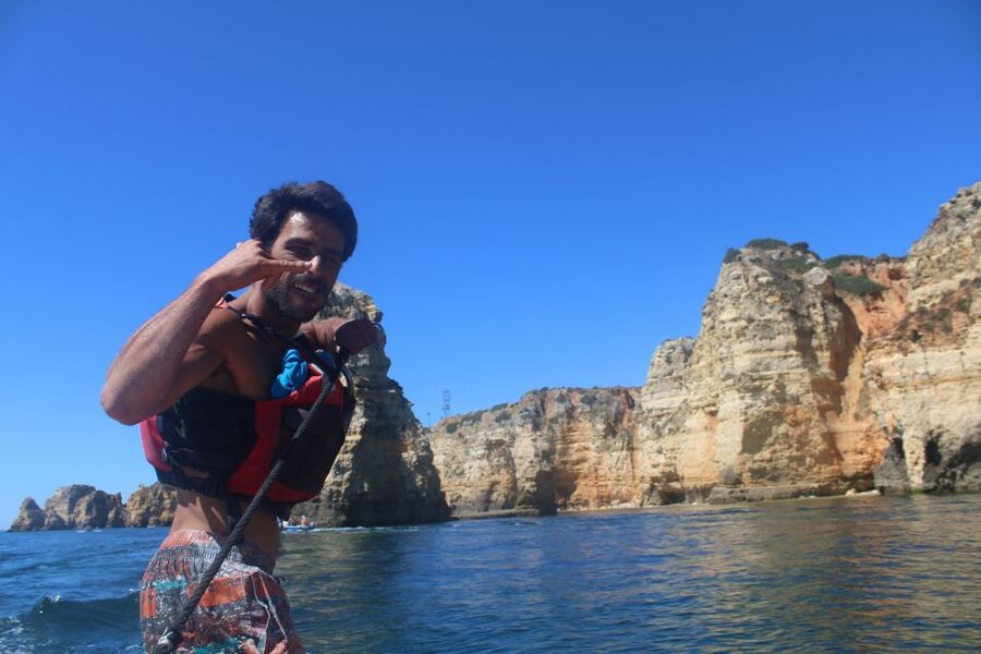 From Lagos: Algarve Coast and Caves by Kayak - Getting set up at the meeting point (and what to bring)
