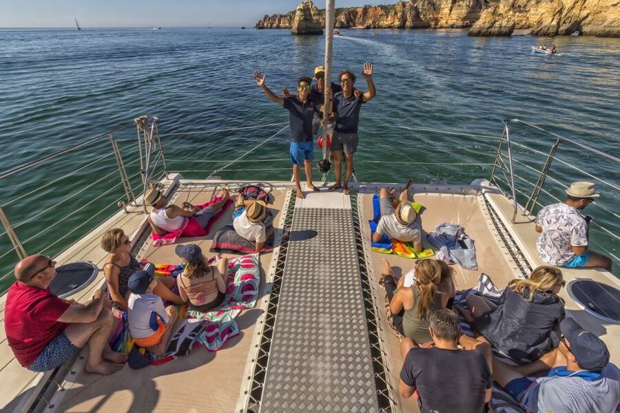 From Lagos: Algarve Cruise by Catamaran - Praia da Luz stop, why this second coastline change is more than a scenic pause