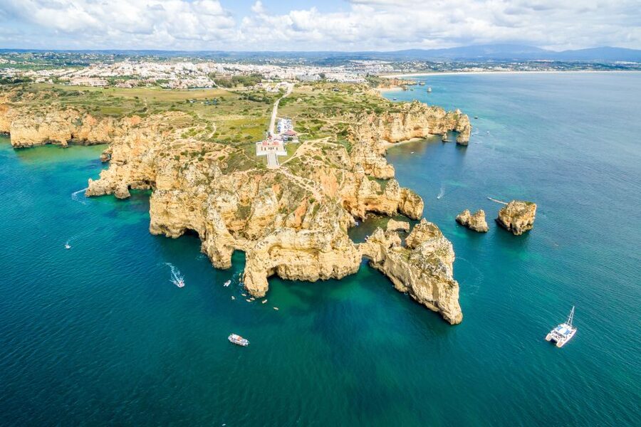 From Lagos: Algarve Golden Coast Cruise - The Route Between Ponta da Piedade and Praia da Luz
