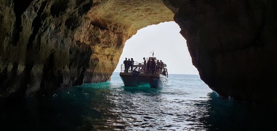 From Lagos: Benagil Caves Catamaran Cruise - Benagil Sea Cave: Skylight Views, Photo Time, and Cave Rules