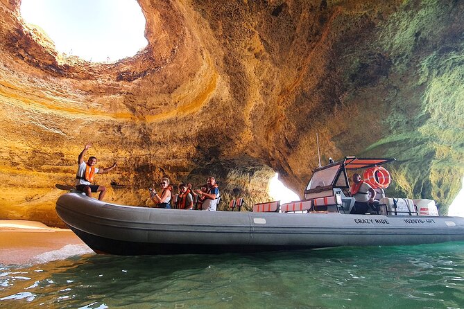 From Lagos: Benagil Caves Tour by Speed Boat with Guide - The 2-hour timeline, what actually happens out on the water