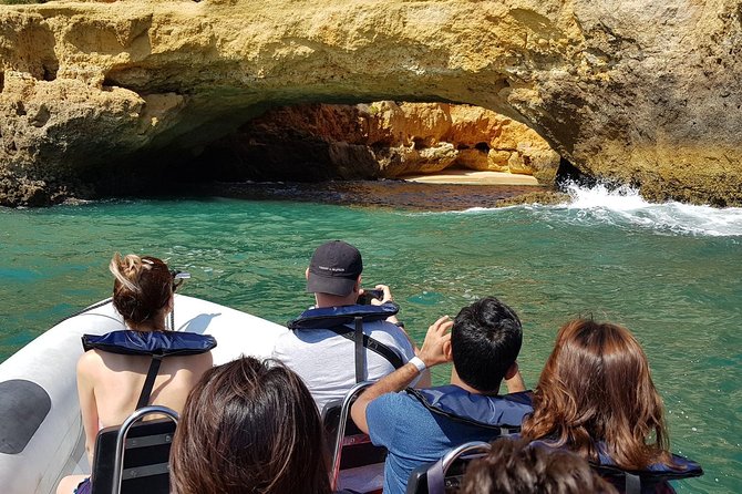 From Lagos: Benagil Caves Tour by Speed Boat with Guide - Ride comfort on a RIB, wind, spray, and seating reality