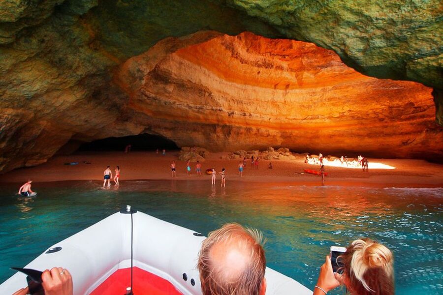 From Lagos: Benagil Sea Caves Tour with a Local Guide - The Real Draw: Giant Caves Seen From a Fast RIB