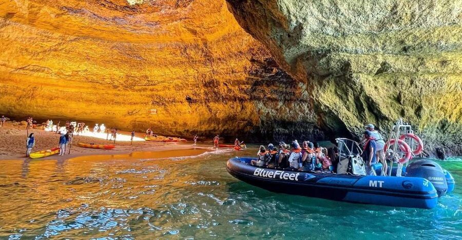 From Lagos: Boat Cruise to Benagil - From Lagos Marina to the cliffs, what the 2-hour cruise feels like