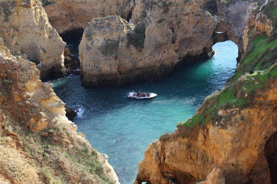 From Lagos: Boat Cruise to Ponta da Piedade - Praia do Barranco do Martinho: the last cliff views before you head back