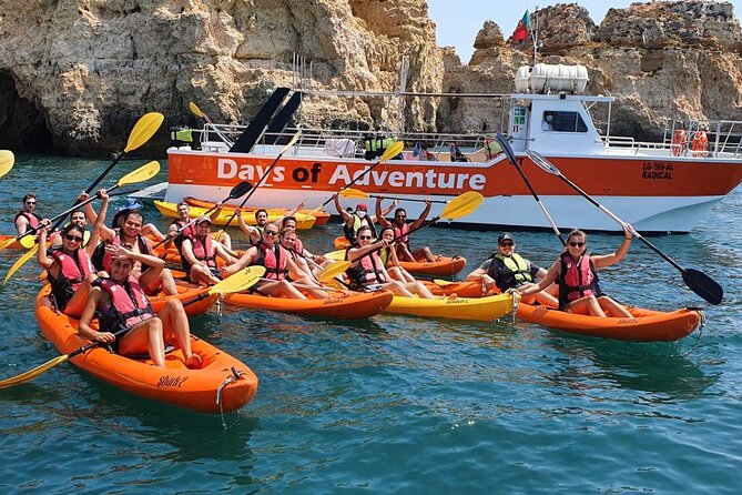 From Lagos: Kayak Tour of Ponta da Piedade Caves on Catamaran - Key highlights you will feel right away