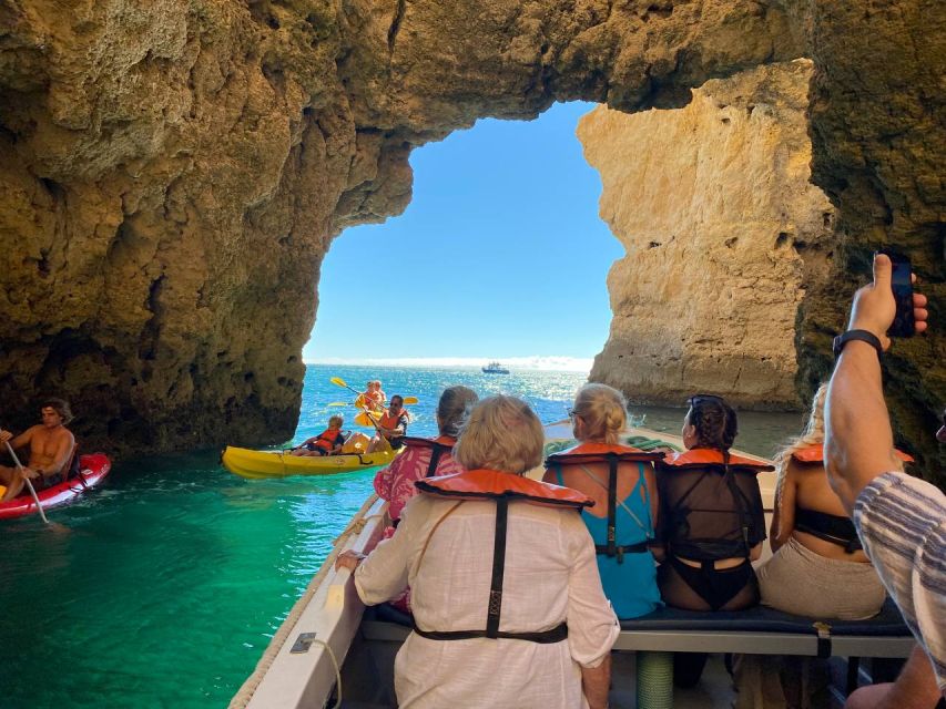 From Lagos: private Ponta da Piedade Sunset Cruise - Boat comfort, photos, and what to expect when you get surprised
