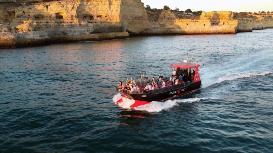 From Portimão: 2-Hour Catamaran Tour to Benagil Caves - Comfort, group size, and the guide effect (Miguel, Celia, and Captain Antonio)