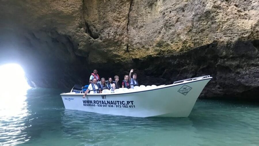 From Portimão: Algar de Benagil and Sea Caves Boat Tour - Price and value at $35 for 2 hours on the water