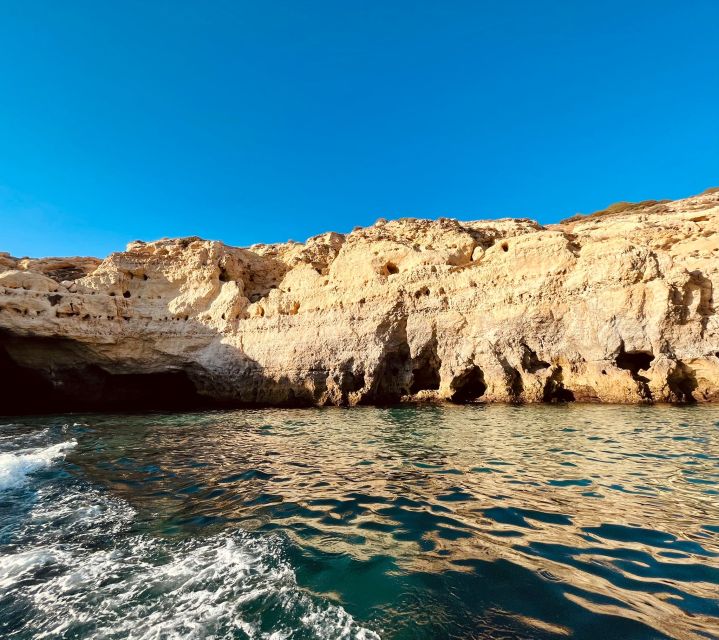 From Portimão: Benagil and Marinha Private Boat Trip - The Benagil Sea Cave Stop: Quick, Close, and Sensitive to Water Conditions