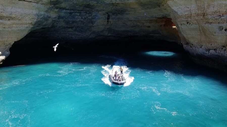 From Portimao: Benagil Cave and Marinha Beach Boat Tour - Algarve Coast by Speedboat: Fishing villages and dramatic rock walls
