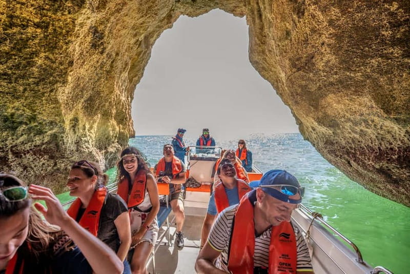 From Portimão: Benagil Caves and Beaches By Boat - Down the Arade River to Ferragudo, with Fort of São João do Arade on your right