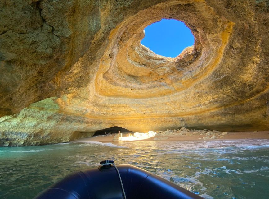 From Portimão: Benagil Sea Caves Boat Tour at Sunrise - Sea conditions: when the water changes the plan