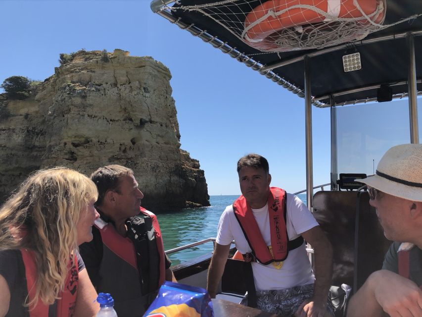 From Portimão: Boat Trip to the Benagil Caves - Benagil caves: the view from the water, plus a swim option