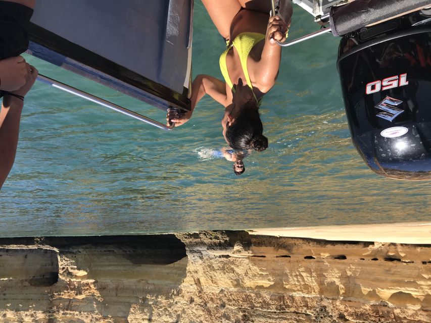 From Portimão: Boat Trip to the Benagil Caves - The return cruise: more open water, possible dolphins, bigger cliff perspective