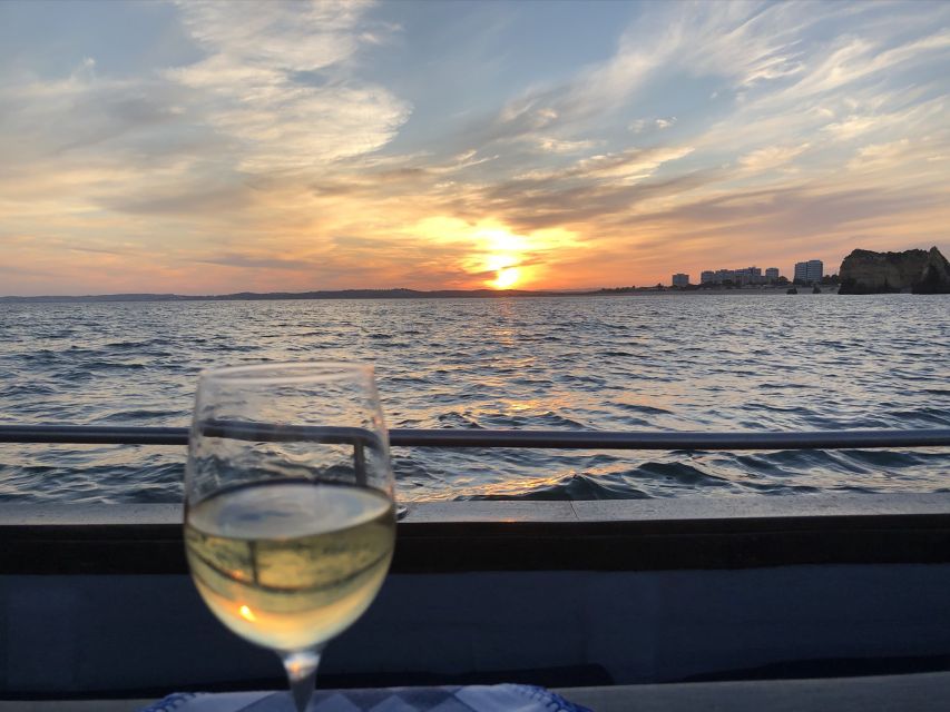 From Portimão: Sunset Boat Trip with Wine - What the Sunset Portion Feels Like on the Water