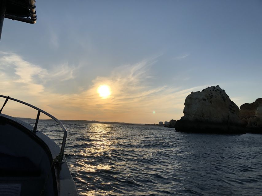 From Portimão: Sunset Boat Trip with Wine - Wine, Fruits, Snacks, and the Swim Option