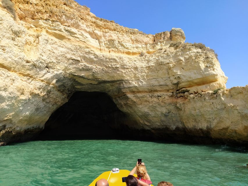 From Vilamoura: 2.5-Hour Benagil Cave and Dolphins Boat Tour - Benagil Sea Cave: Close, Guided, and Built for Photos