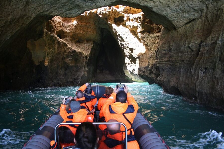 Grutas de Benagil - From Seadolphins to Benagil in about 90 minutes
