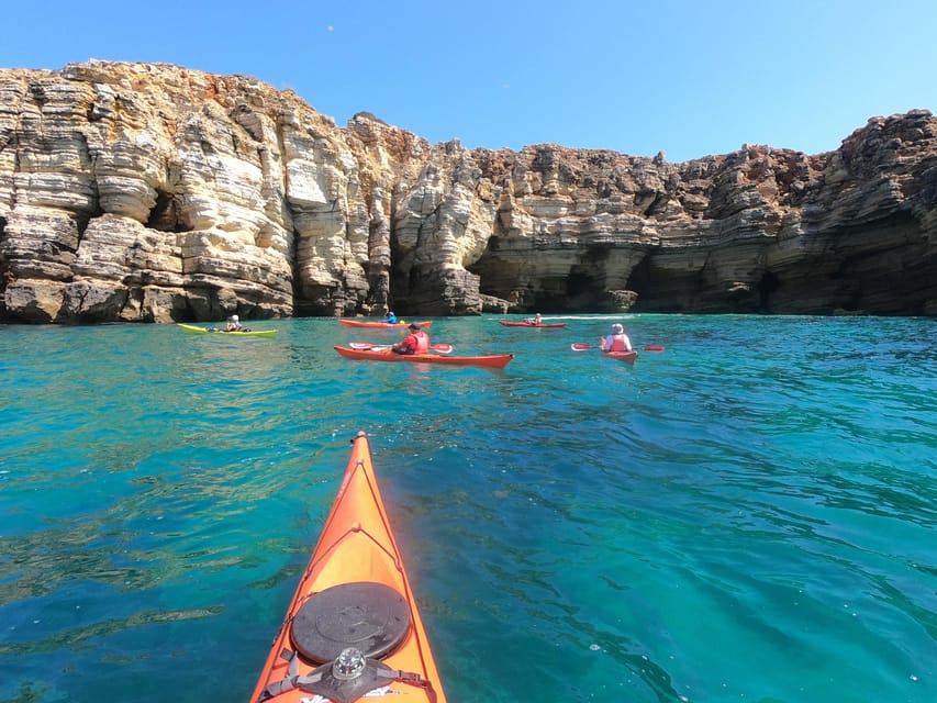 Guided sea kayaking adventures in the south western Algarve - Small-group guiding that keeps the trip calm and personal