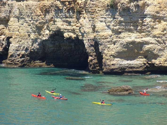 Guided sea kayaking adventures in the south western Algarve - From Porto da Baleeira to Praia da Ingrina in about 15 minutes