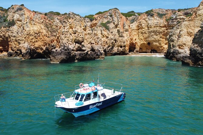 Half Day Cruise to Ponta da Piedade with Lunch and Drinks - The lunch stop: food, drinks, and a swim in the Atlantic
