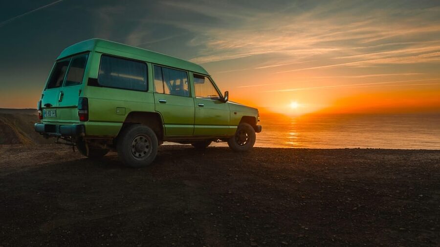 Half-Day Jeep Sunset Safari with Portuguese wine - Start at Praia da Luz, Ponta da Gaivota Viewpoint, and the Coastal Rocks