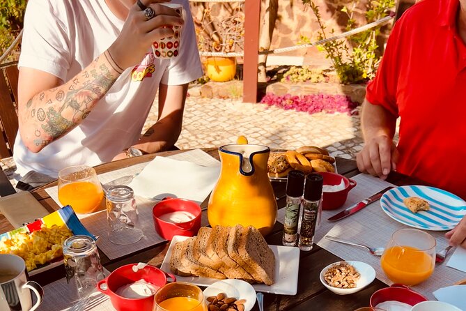 Half-Day Small-Group E-Bike Tour of Rural Algarve with Lunch - Canhestros Secret Garden Stop: Breakfast With a View of Flowers