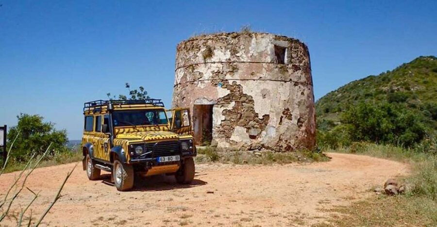 Jeep Safari Tours- Half Day - Paderne: Castle Views, a Mill Story, and a Church Worth Stopping For
