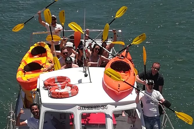 Kayak Adventure through the Ponta da Piedade Caves in Lagos - The boat ride before the paddling: comfort, positioning, and a built-in reset