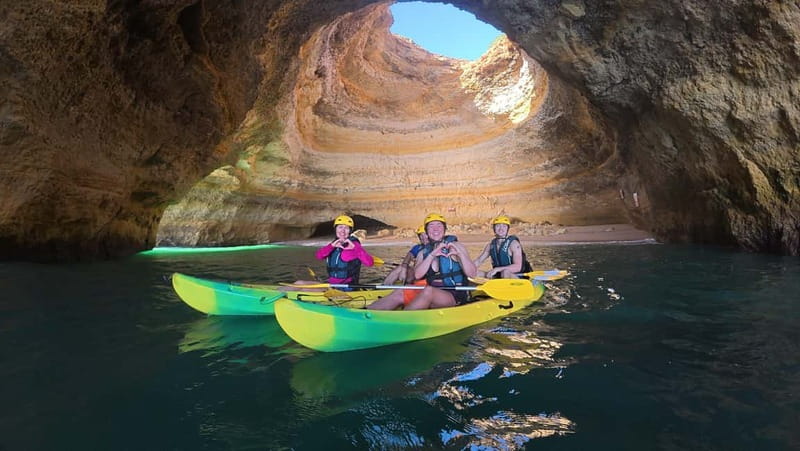 Kayak Tour Unexplored Caves + Benagil Cave - Eco angle: what you are supporting beyond the photo