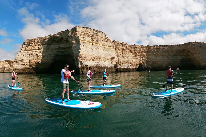 Kayaking to Benagil Cave, Small group guided by a local native - Your 1.5 hour route: how the coastline sections connect