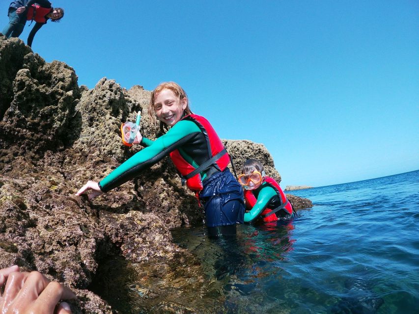 Kids Version - Coasteering with snorkeling: Algarve - Snorkeling time on the Algarve coast, not just a quick peek