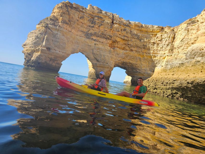 Lagoa: Benagil Cave and Marinha Beach Guided Kayaking Tour - Why Benagil Cave by kayak beats the usual boat stop
