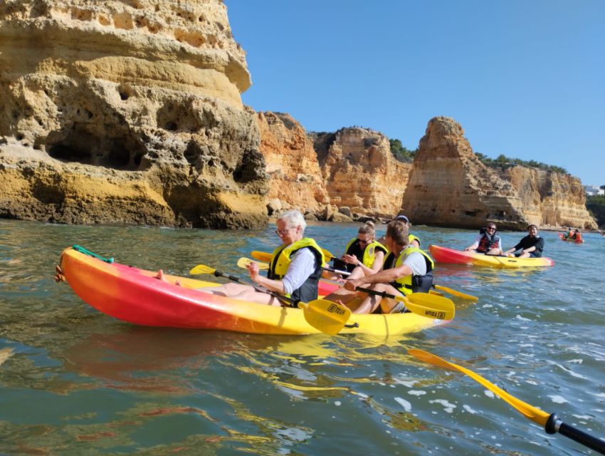 Lagoa: Benagil Cave and Marinha Beach Guided Kayaking Tour - Who this kayak tour suits best (and who should think twice)