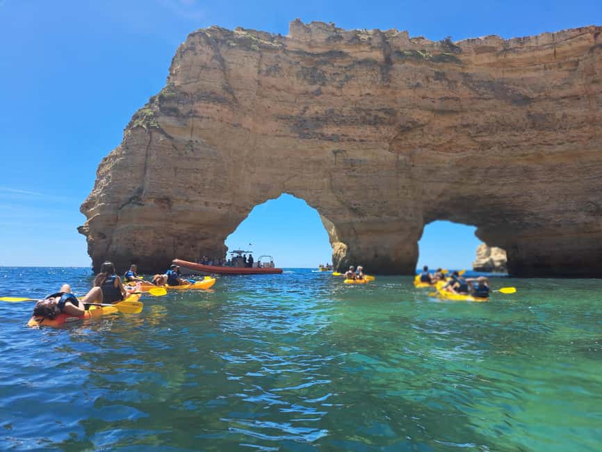 Lagoa: Benagil Caves and Wild Beaches Tour with Local Guide - Why This Benagil Kayak Route Feels Less Crowded