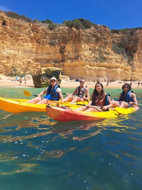 Lagoa: Benagil Caves and Wild Beaches Tour with Local Guide - Wild Beaches and the Marinha Area, With Golden Sand Energy