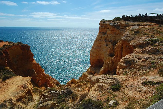 Lagos and Carvoeiro Premium - Shared small group > VTours Algarve - Ponta da Piedade Lighthouse: cliffs shaped by storms
