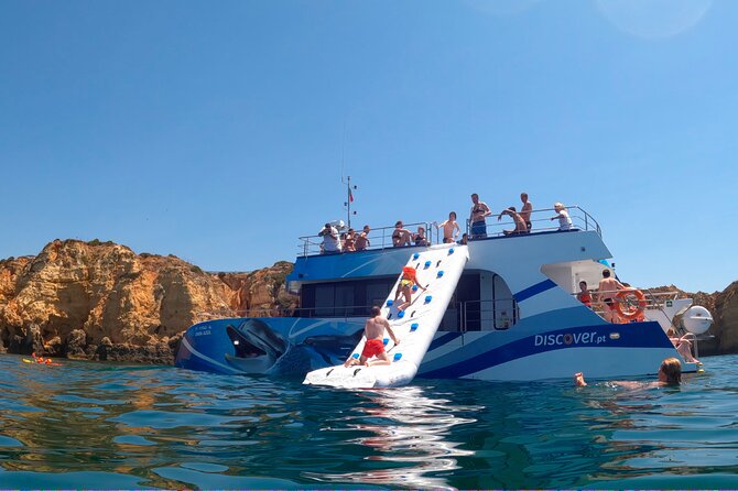Lagos: Dolphins & Benagil Caves – Catamaran - From Captain’s Nest to the Atlantic: the vibe on board