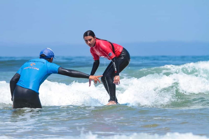 Lagos: group surf lessons for all levels - Getting Realistic Results: Your First Small Waves