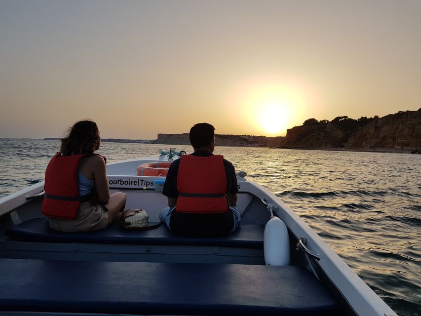 Lagos: Guided Ponta da Piedade Sunset Boat Tour - Beaches and coves along the Algarve coast
